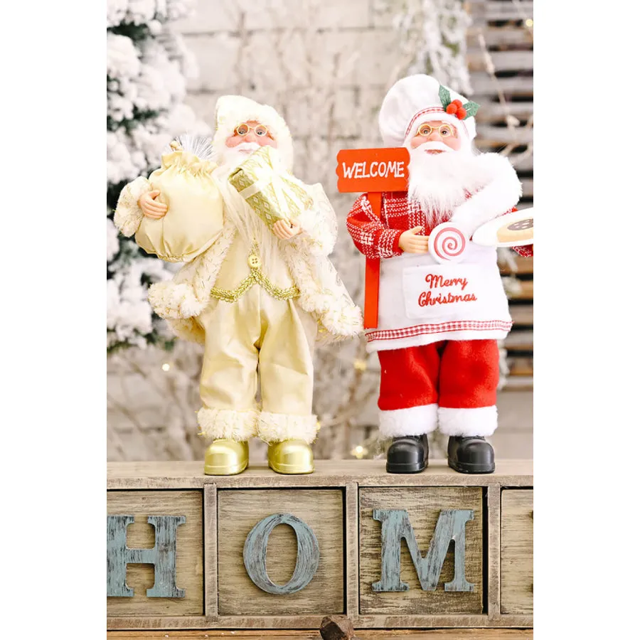 Christmas Standing Santa Claus Figure