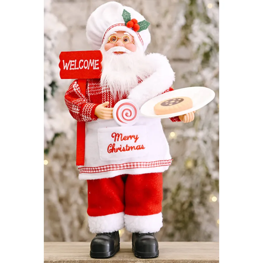 Christmas Standing Santa Claus Figure