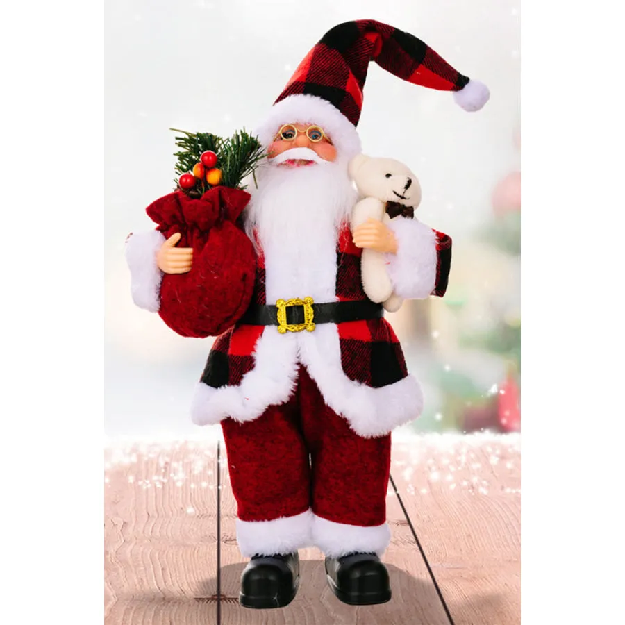 Christmas Standing Santa Claus Figure