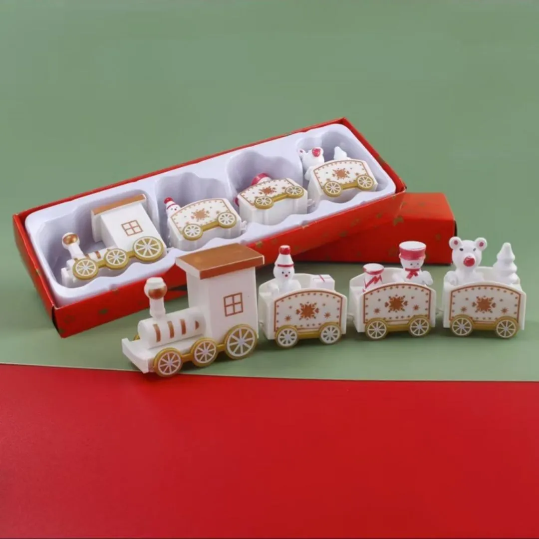 Christmas Train Decor Crafts | Christmas Cake Topper