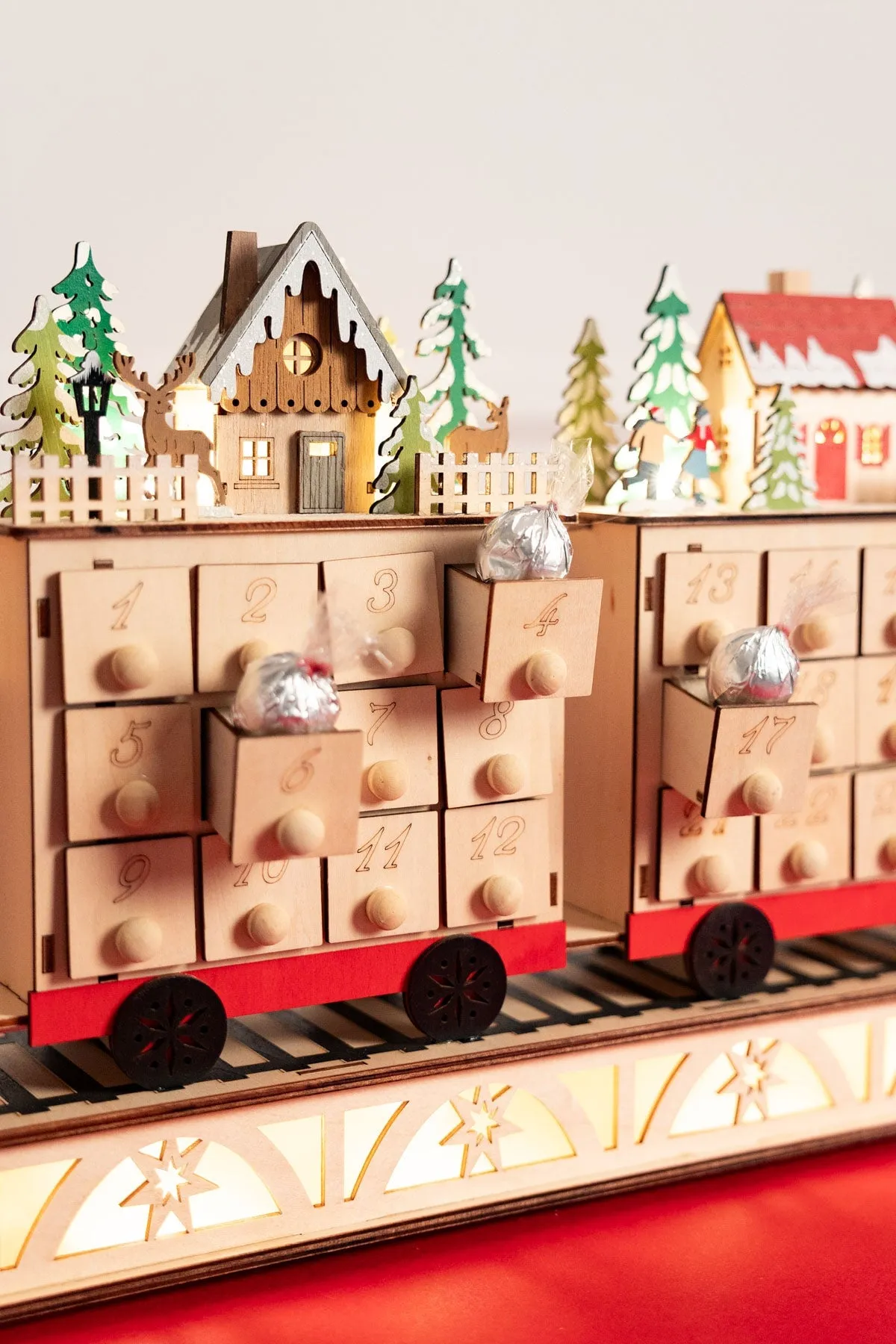 Christmas Train LED Lights