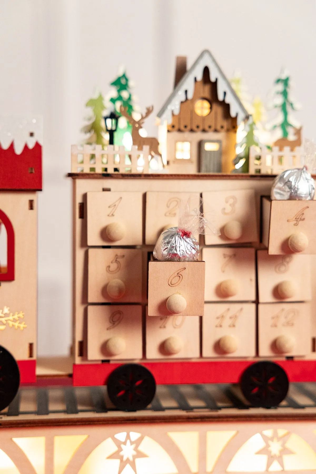 Christmas Train LED Lights