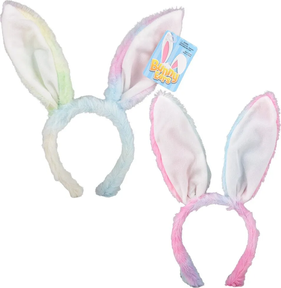 Cotton Candy Plush Bunny Ears