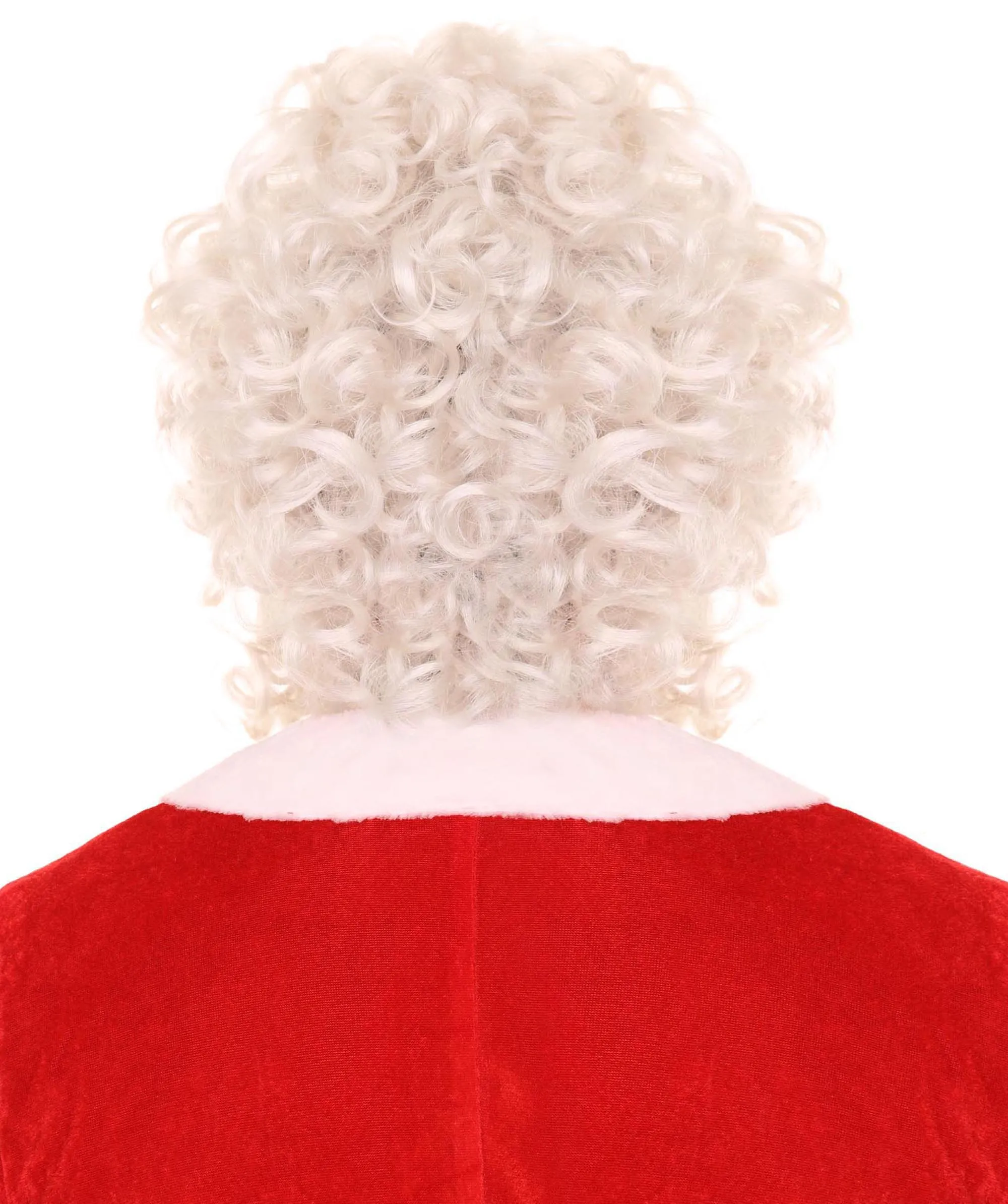 Curly Santa Claus Wig & Beard Set | Premium Breathable Capless Cap
