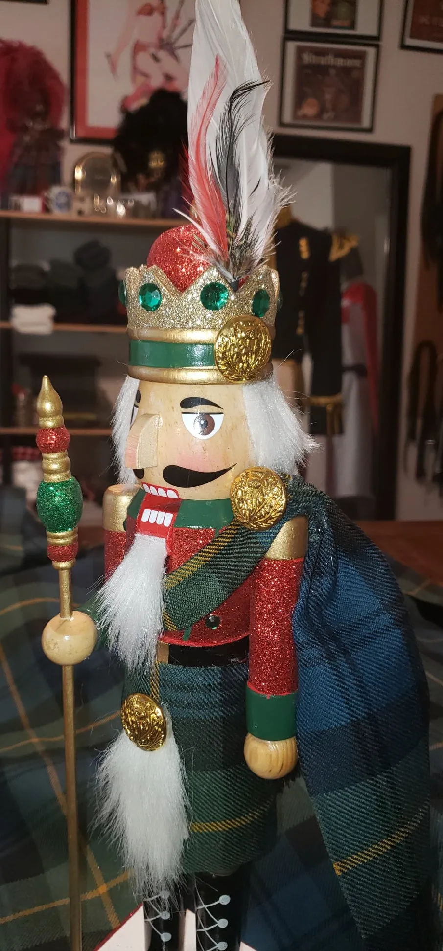 Custom Tartan Nutcrackers