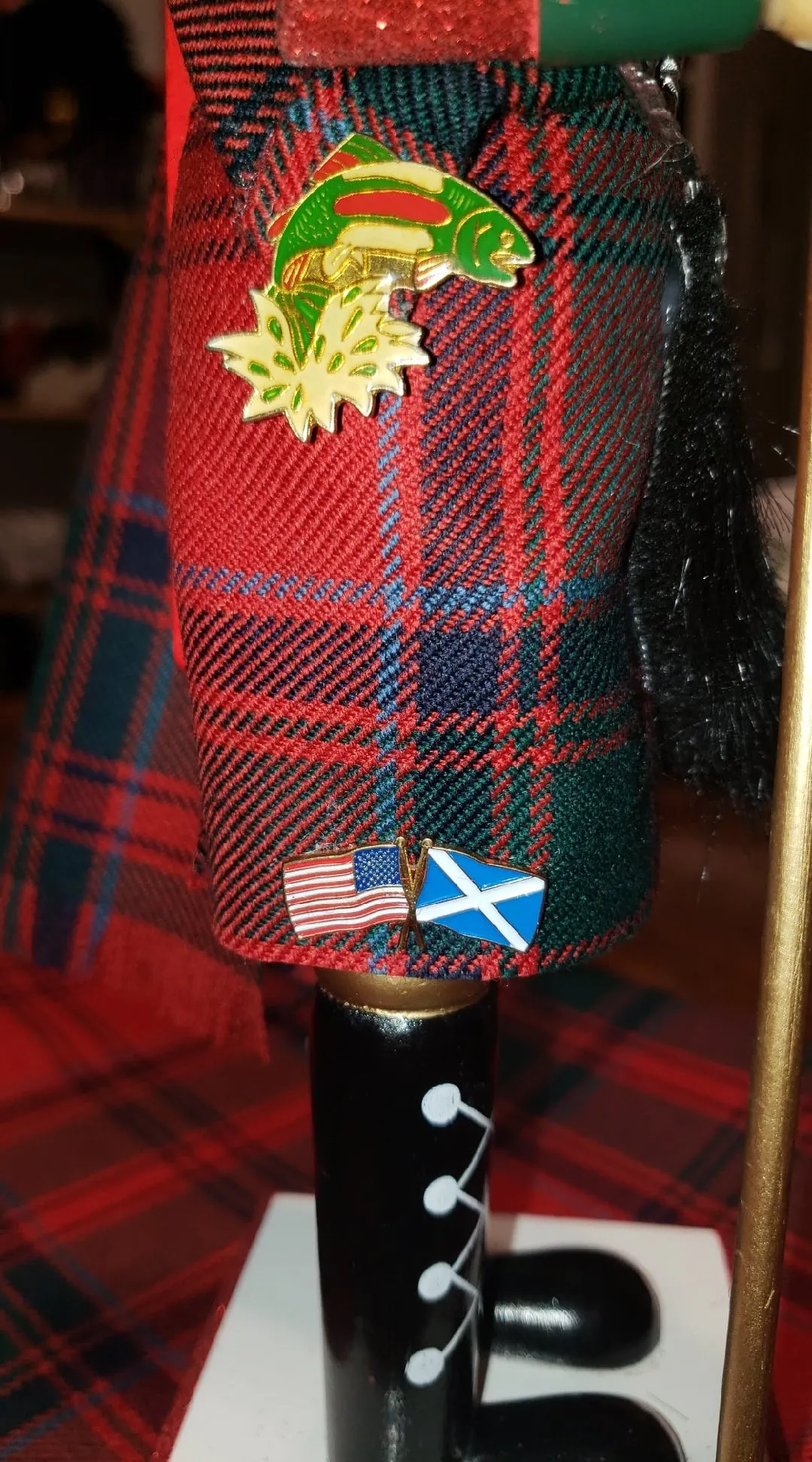 Custom Tartan Nutcrackers