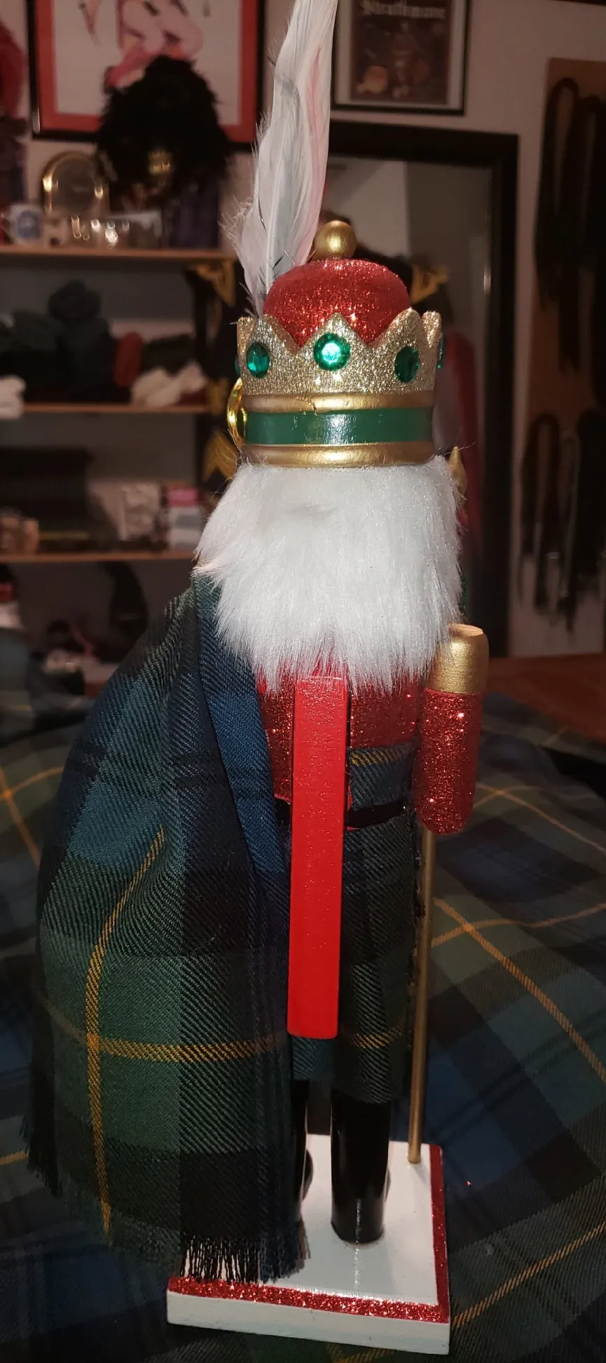 Custom Tartan Nutcrackers