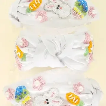 Cutest Easter Headbands: Beaded Easter Headbands