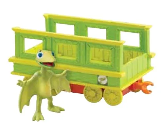 Dinosaur Train Tiny Collectible Figure & Train Car