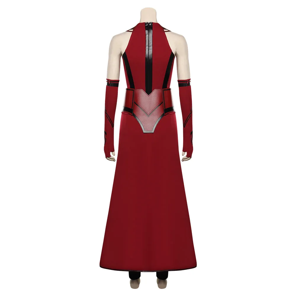 Doctor Strange in the Multiverse of Madness  Scarlet Witch Wanda Cosplay Costumes Outfits Halloween Carnival Suit
