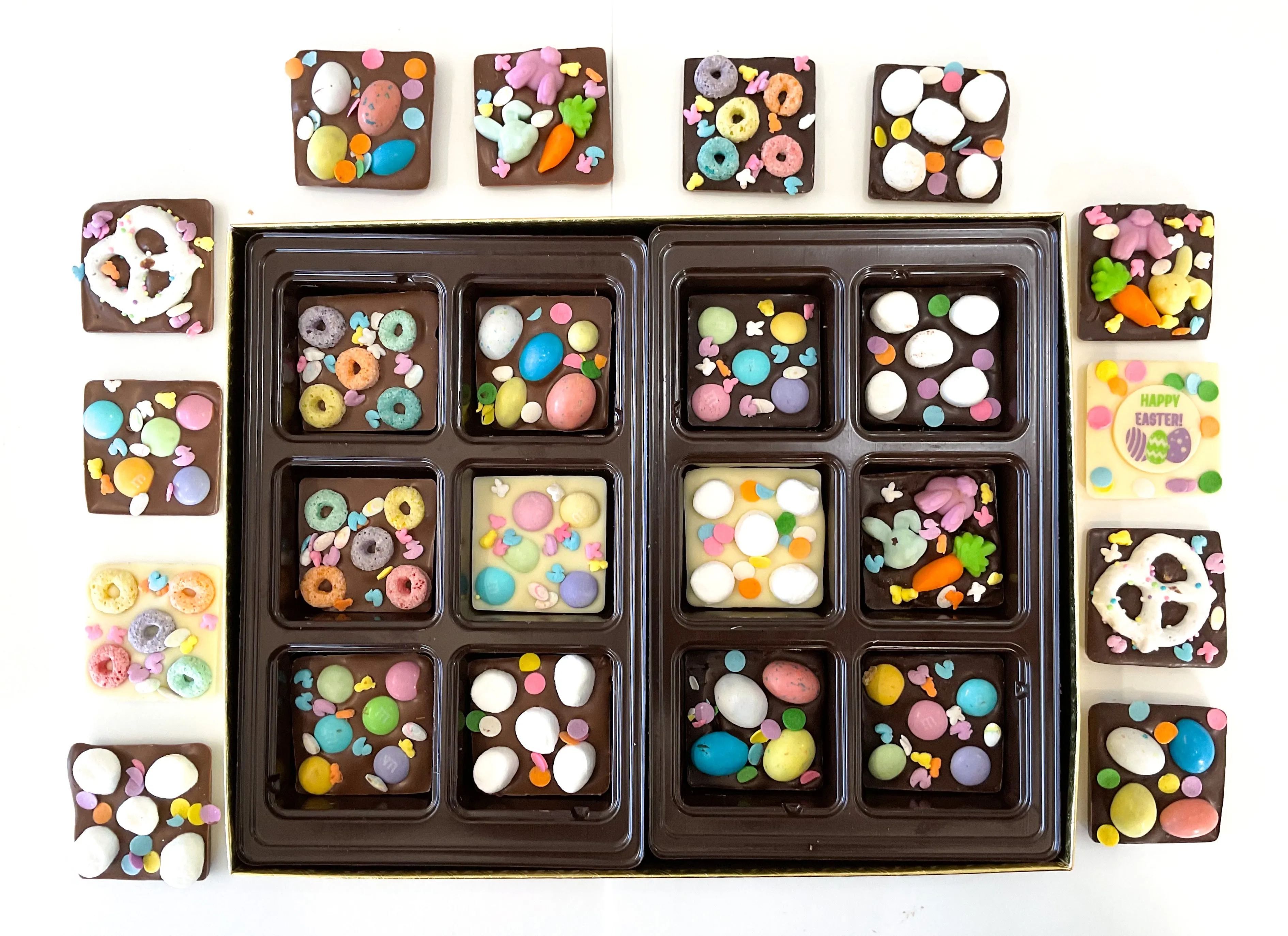Easter Chocolate Square Variety Boxes
