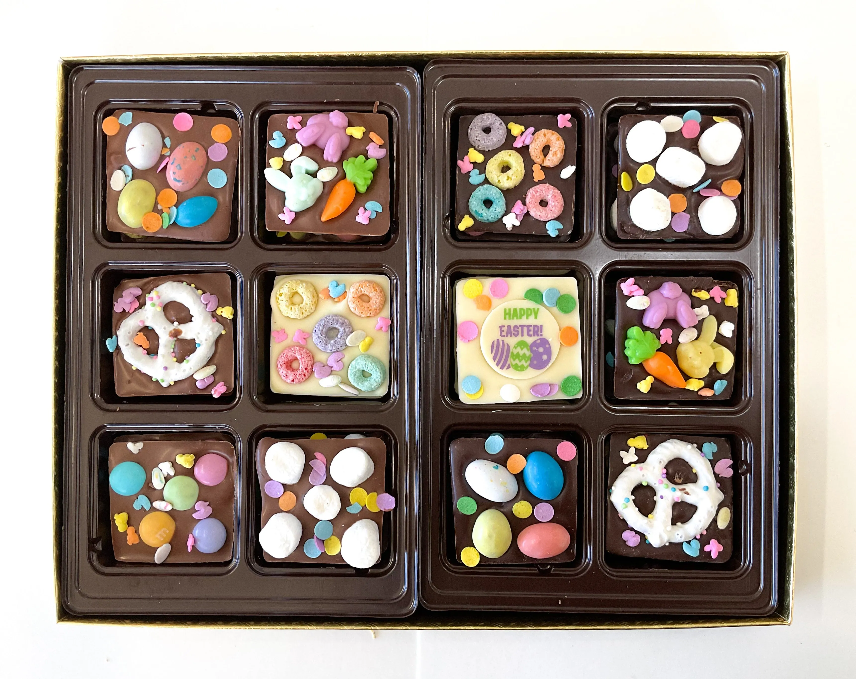 Easter Chocolate Square Variety Boxes