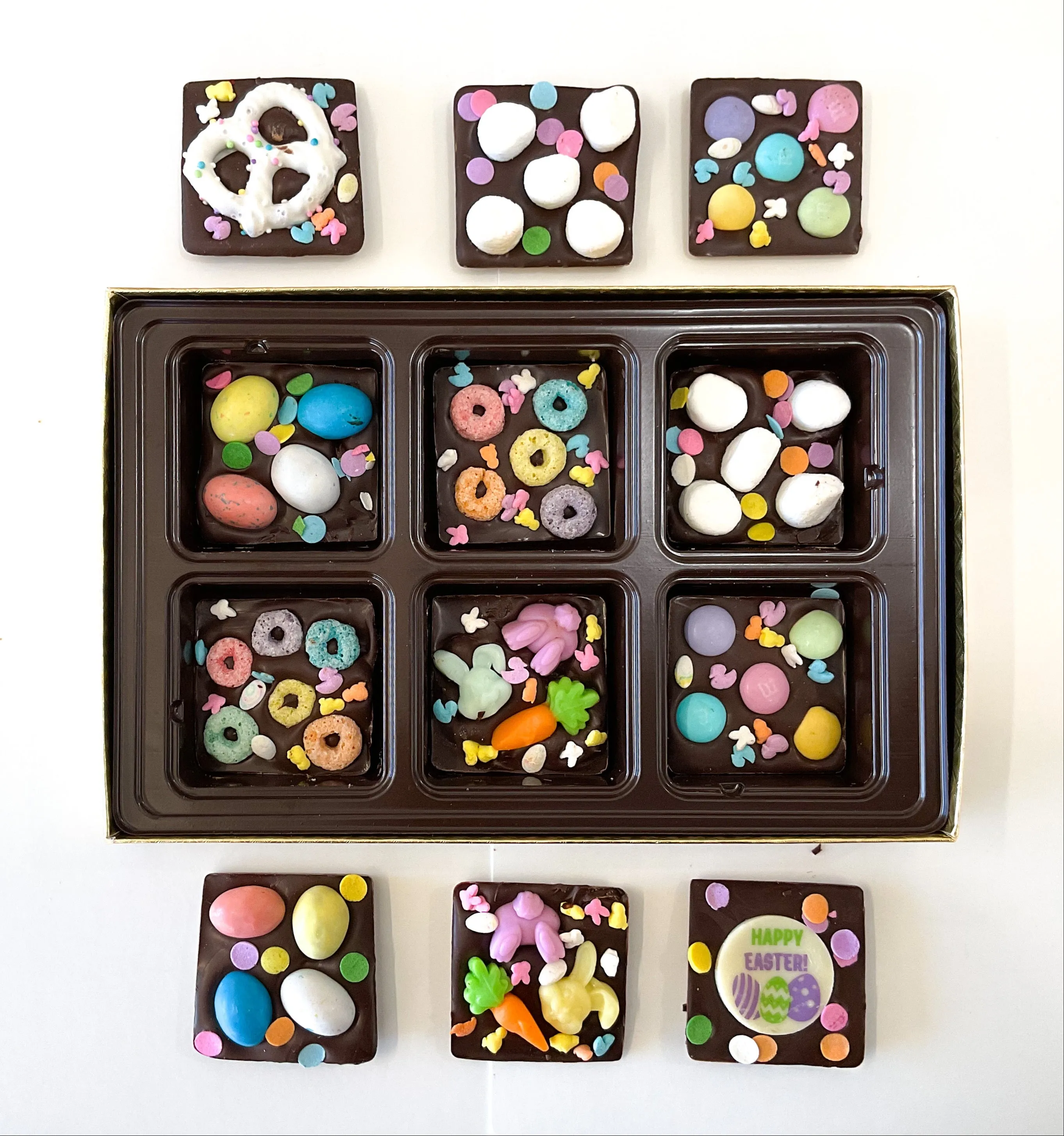 Easter Chocolate Square Variety Boxes