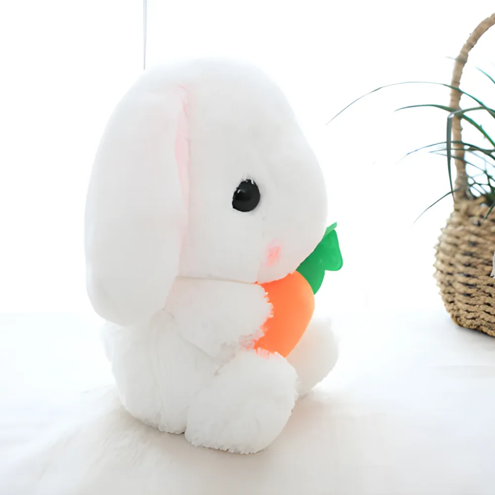 Easter Rabbit Holding Carrot 14"