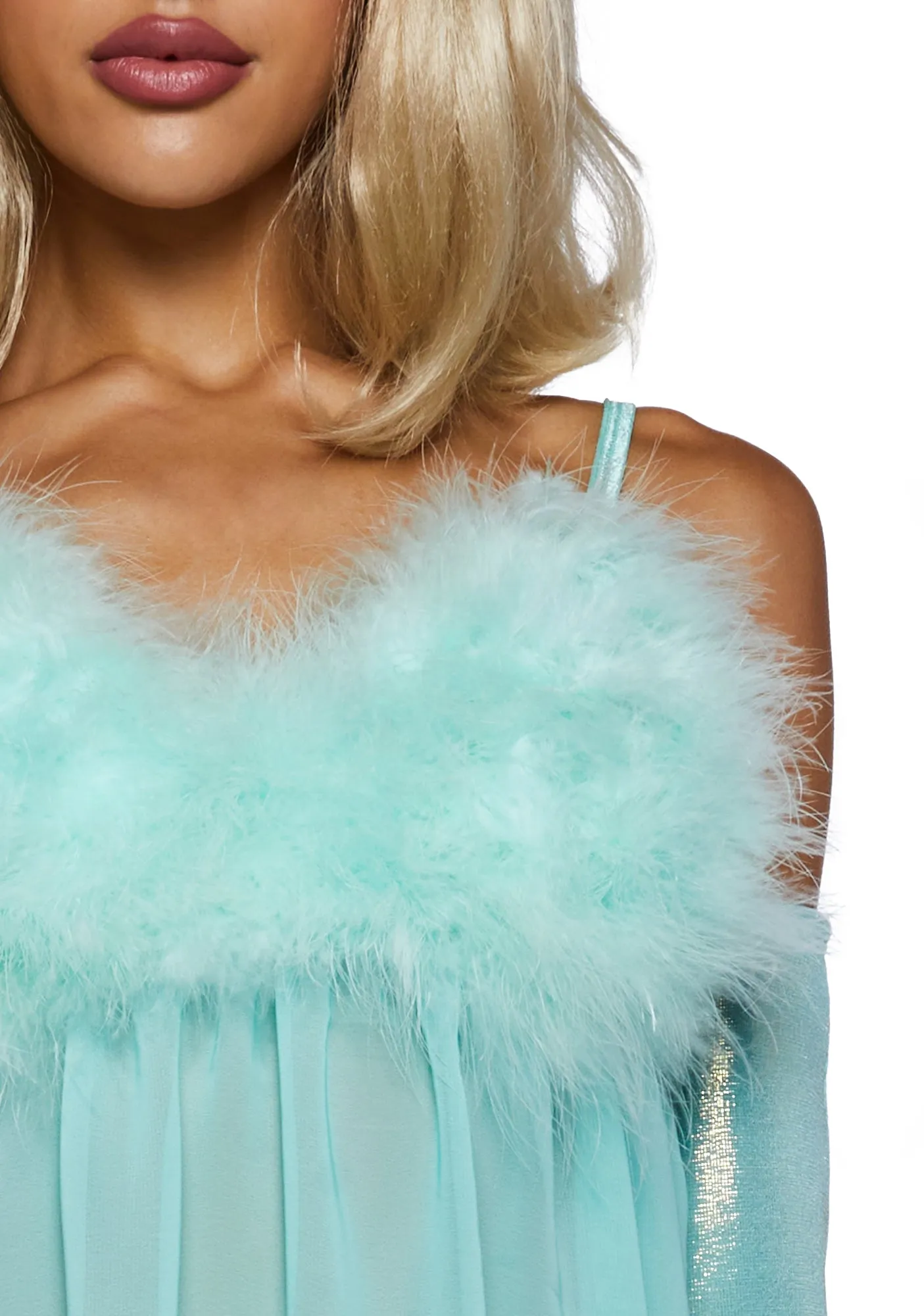 Fembot Babe Costume Set - Mint