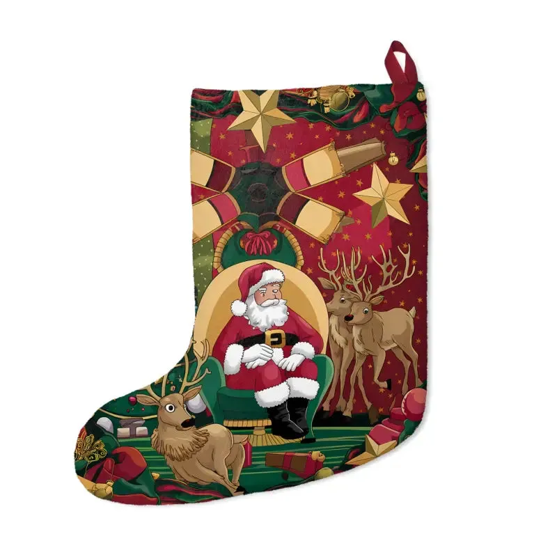 Festive Santa Claus Christmas Stockings
