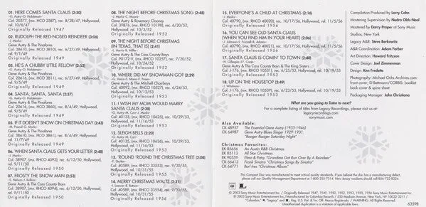 Gene Autry - Rudolph The Red Nosed reindeer And Other Christmas Classics - CD