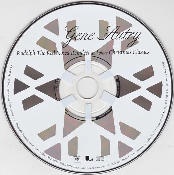 Gene Autry - Rudolph The Red Nosed reindeer And Other Christmas Classics - CD