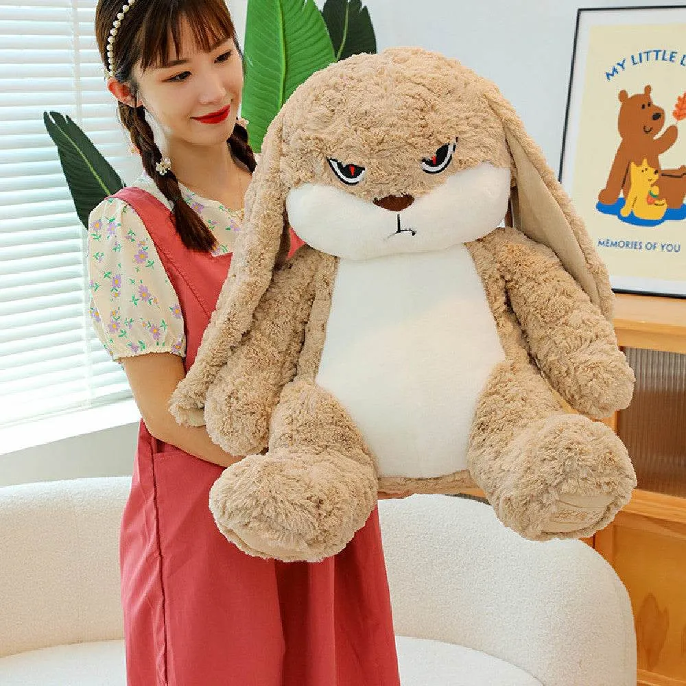 Grumpy Rabbit Bunny Plushie