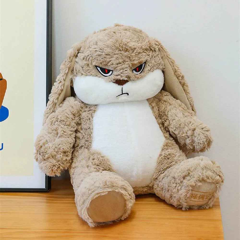 Grumpy Rabbit Bunny Plushie