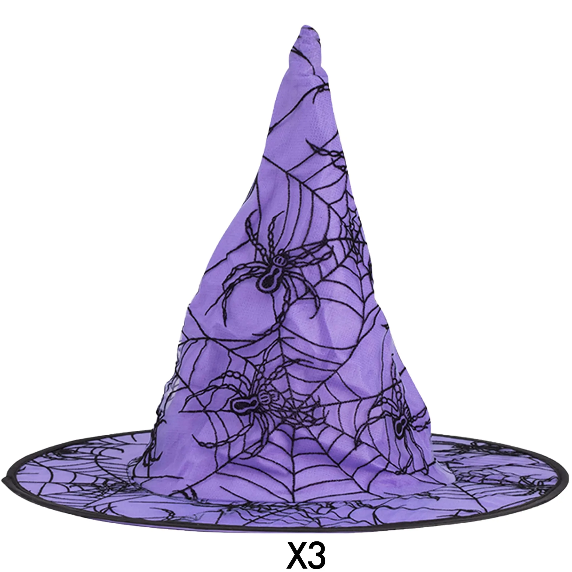 Halloween Witch Hats Costumes for Kids – Varied Designs 10 Pack