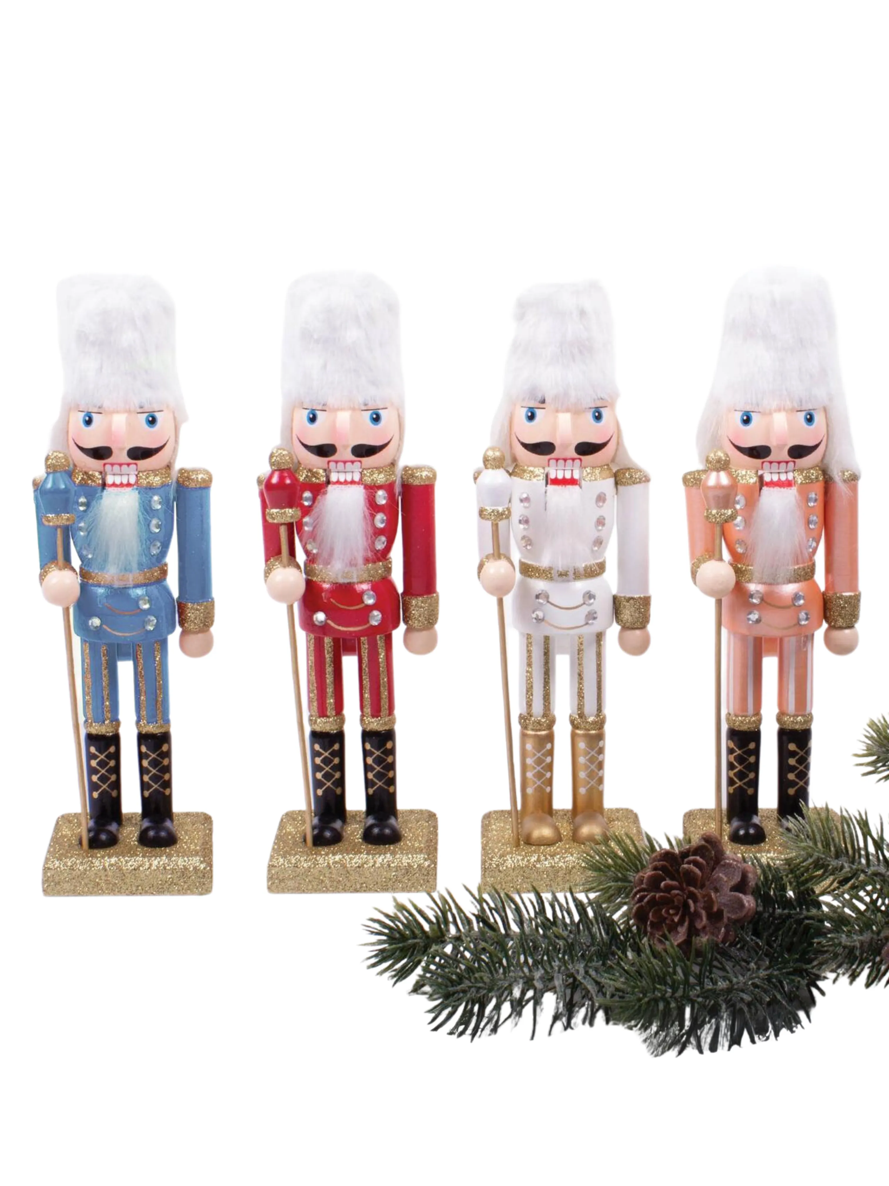 HAND-PAINTED NUTCRACKERS