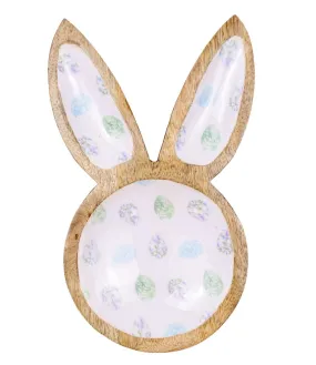 Haven Eggs Bunny Serving Dish