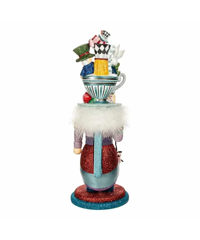Hollywood AIW Nutcrackers™ Alice Teacup Hat Nutcracker, HA0622, Kurt Adler