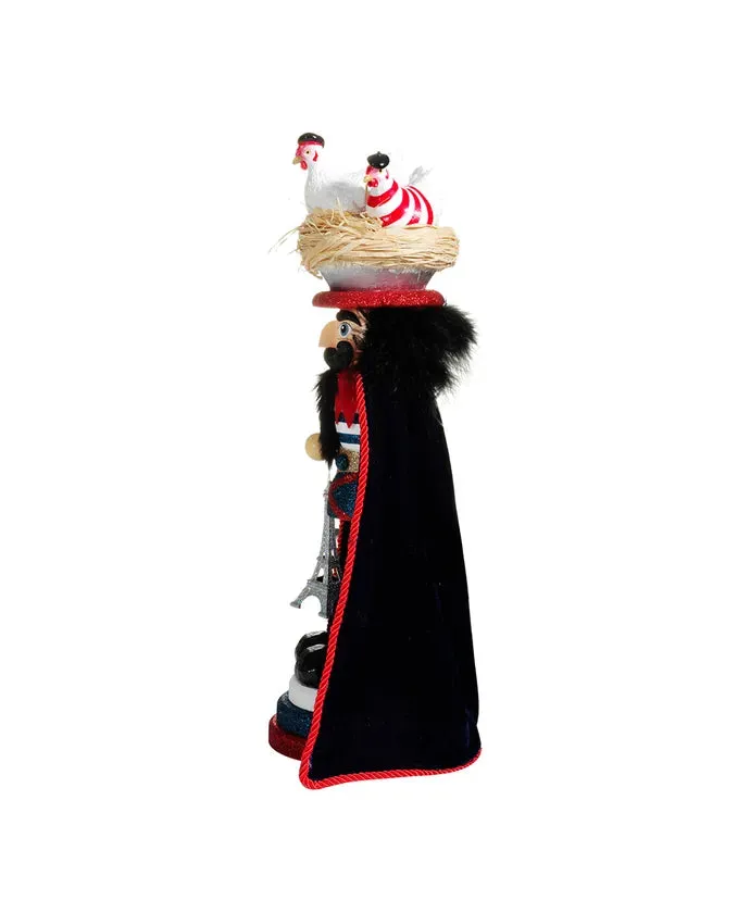Hollywood Nutcrackers™ Three French Hens Nutcracker, HA0465, Hollywood, Kurt Adler