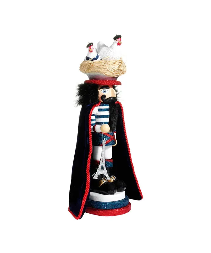 Hollywood Nutcrackers™ Three French Hens Nutcracker, HA0465, Hollywood, Kurt Adler