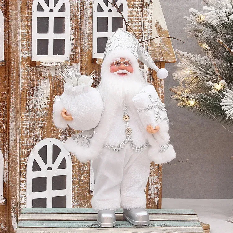 Home Navidad Christmas Ornaments - Santa Claus with Gifts