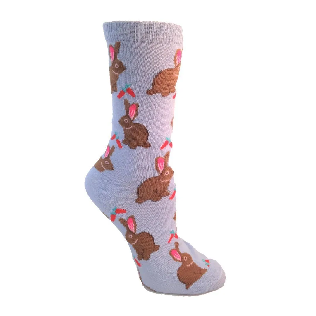 Hungry Bunny Socks Women's Crew Sock