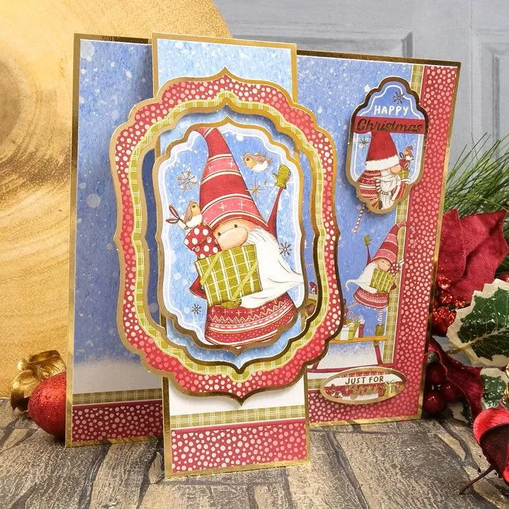 Hunkydory Deluxe A4 Craft Pads - Gnome for Christmas