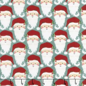 Kringle and Claus - Kringle Blue Spruce Yardage