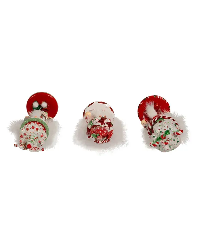 Kurt Adler 10"H Hollywood Cake   Candy Hat Nutcrackers