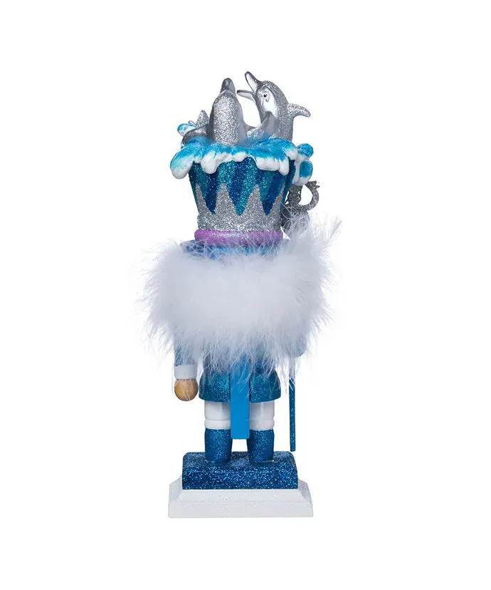 Kurt Adler 12" Hollywood Nutcrackers™ Dolphin Hat Nutcracker