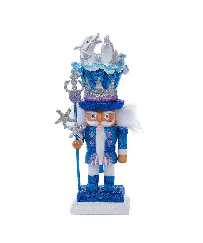 Kurt Adler 12" Hollywood Nutcrackers™ Dolphin Hat Nutcracker
