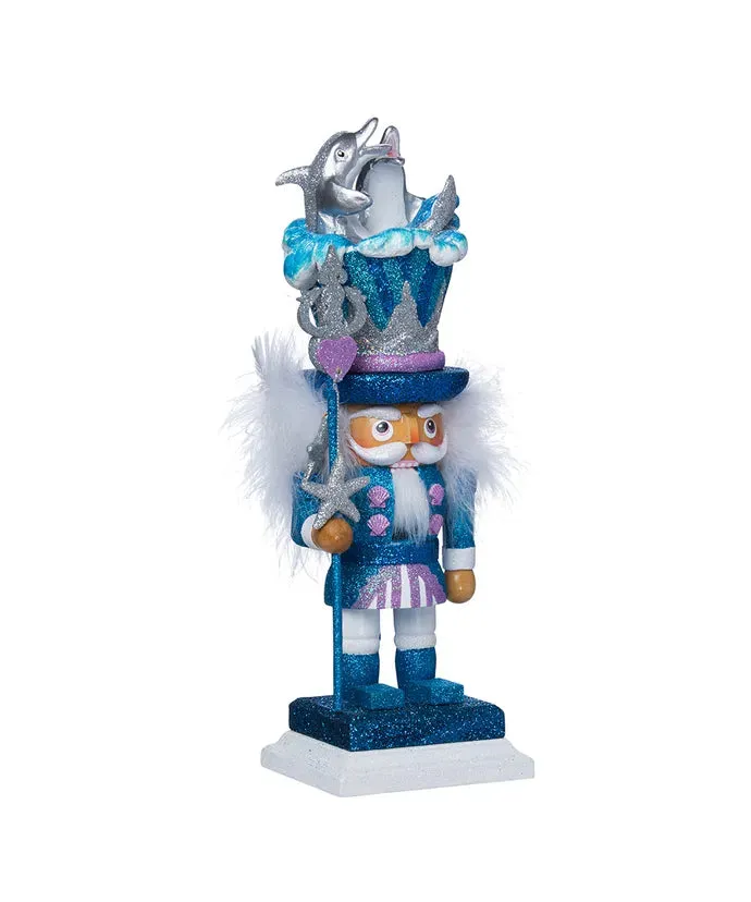 Kurt Adler 12" Hollywood Nutcrackers™ Dolphin Hat Nutcracker