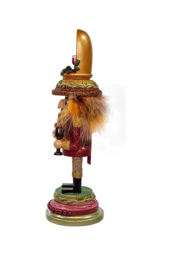 Kurt Adler 15" Hollywood Nutcrackers™ Wine Nutcracker