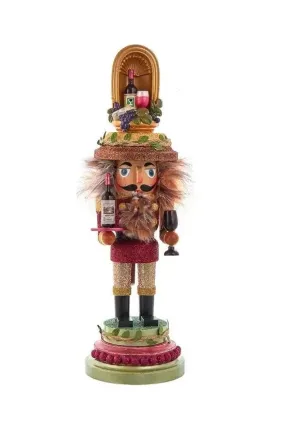 Kurt Adler 15" Hollywood Nutcrackers™ Wine Nutcracker