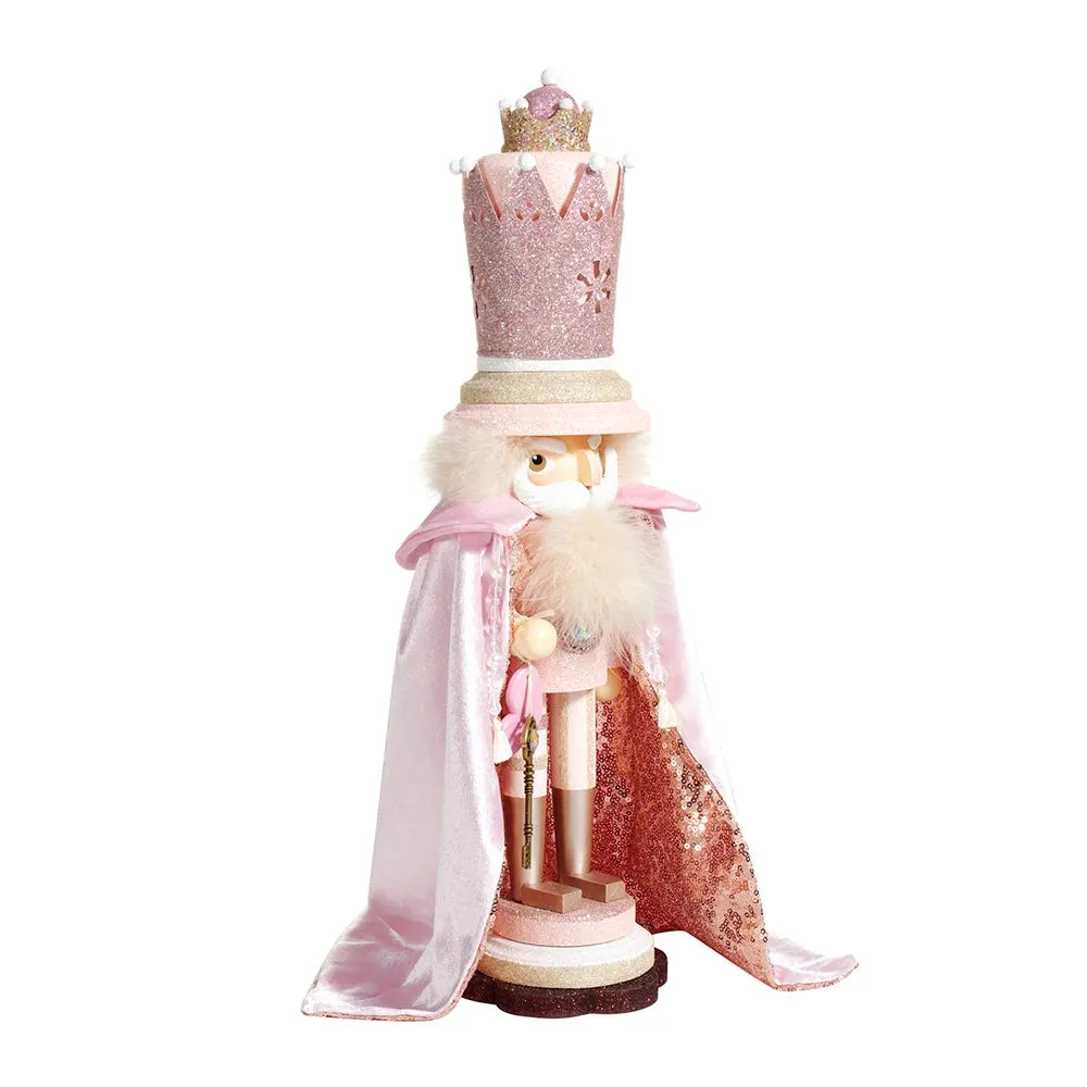 Kurt Adler 19-Inch Hollywood™ Pink King Nutcracker