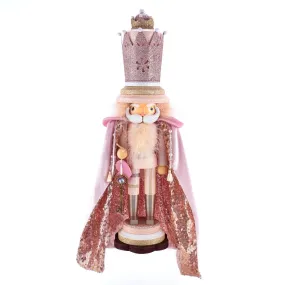 Kurt Adler 19-Inch Hollywood™ Pink King Nutcracker