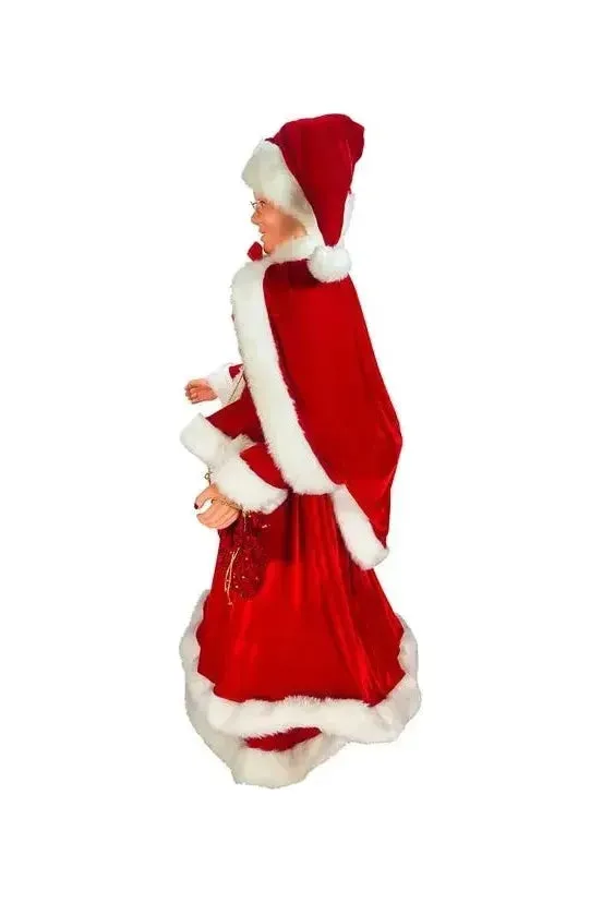 Kurt Adler 68" Kringles Elegant Mrs. Claus