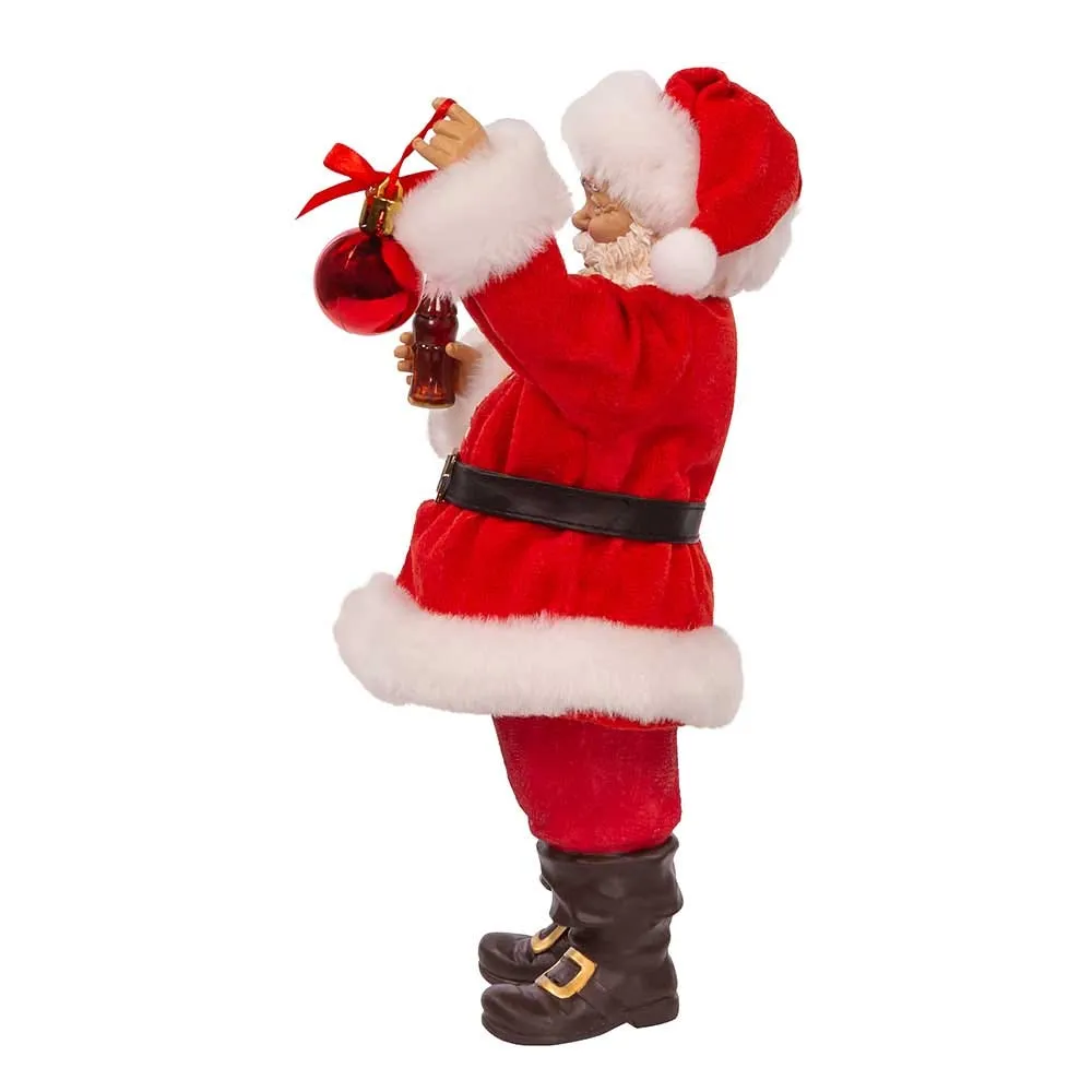 Kurt Adler 9.5-Inch Coca-Cola® Santa Ornament