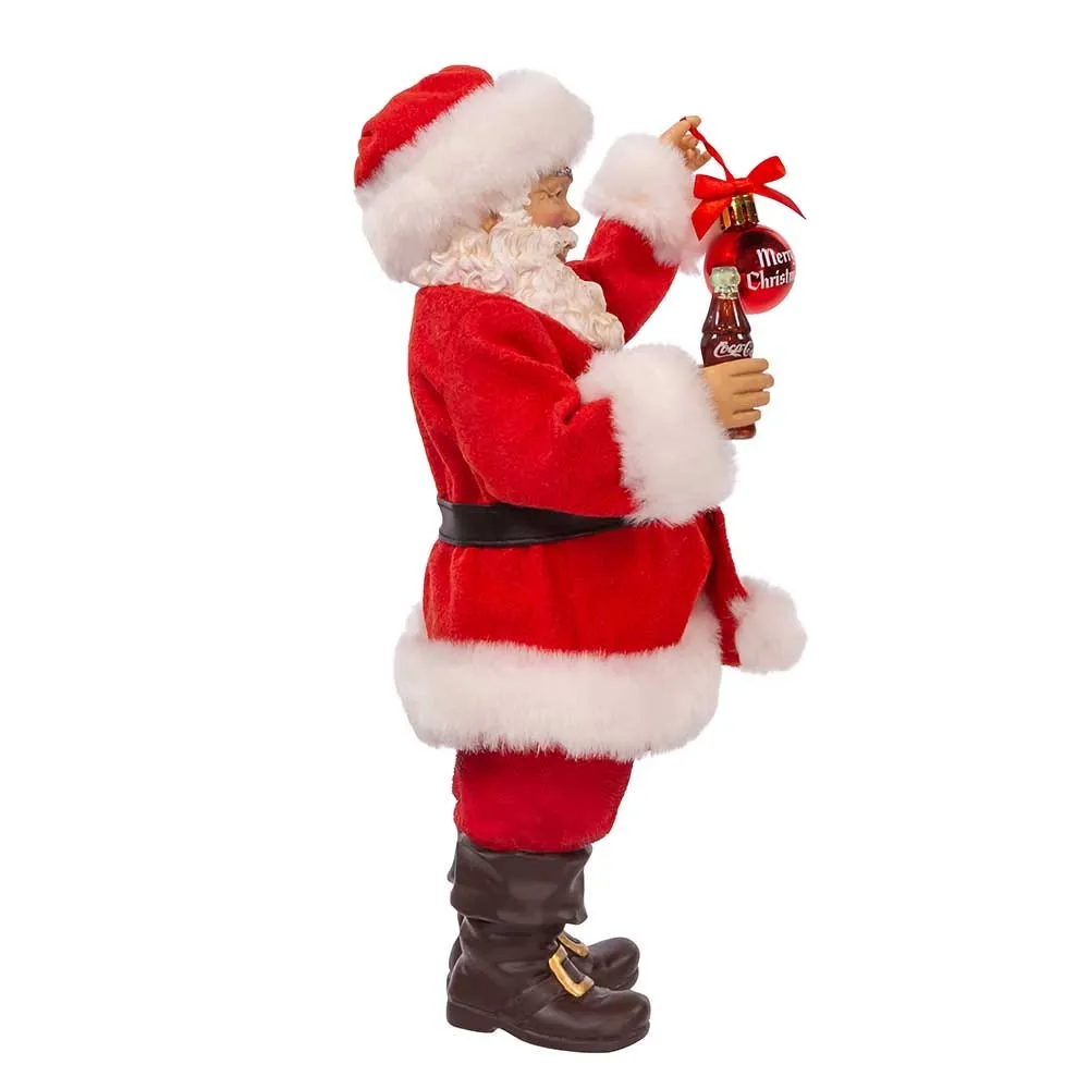 Kurt Adler 9.5-Inch Coca-Cola® Santa Ornament