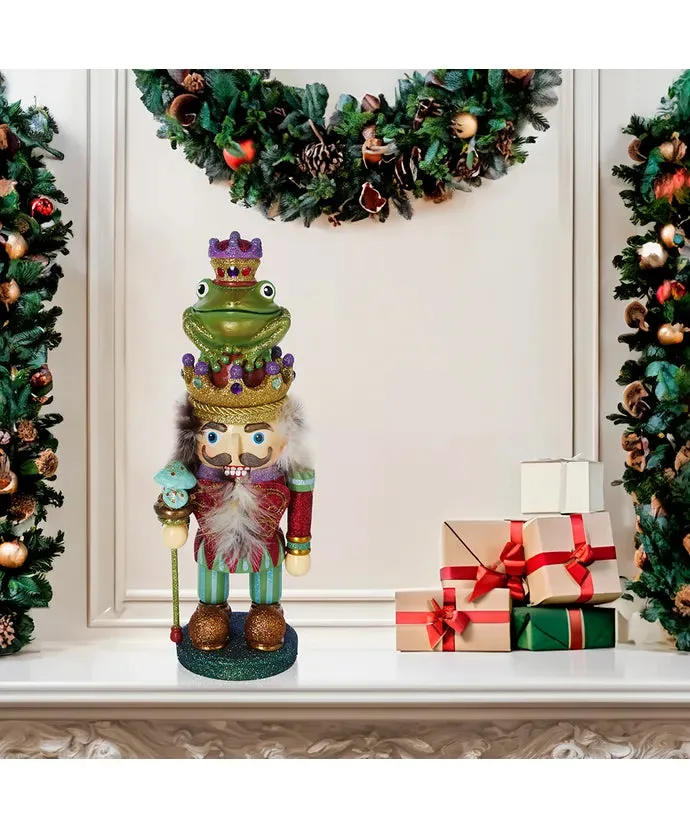 Kurt Adler Nutcracker 15" Frog Prince