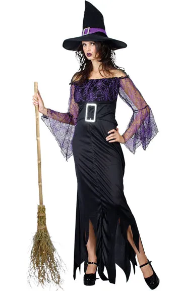 Ladies Halloween Mystical Witch Costume