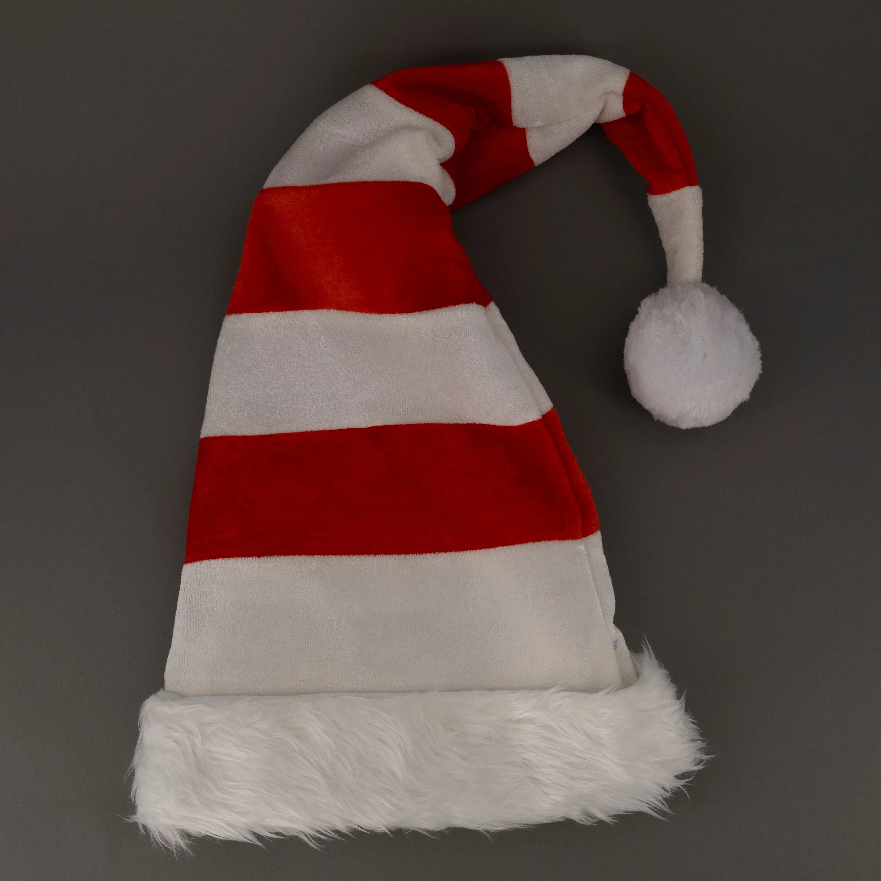 LED Light Up Santa Claus Christmas Dr. Seuss Hats - Pack of 12