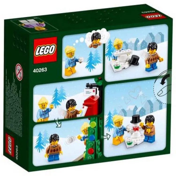 Lego 40263 Christmas Town Square