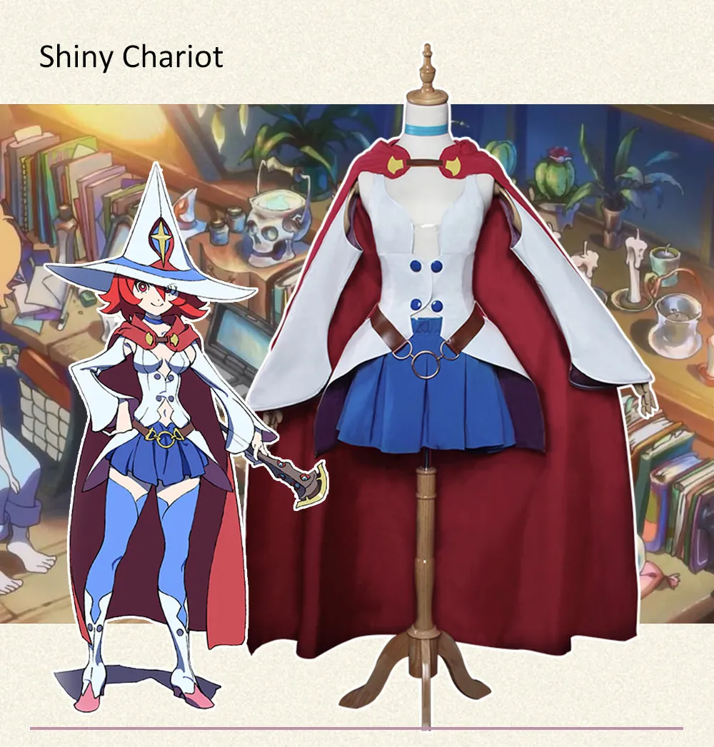 Little Witch Academia Shiny Chariot Cosplay Costume